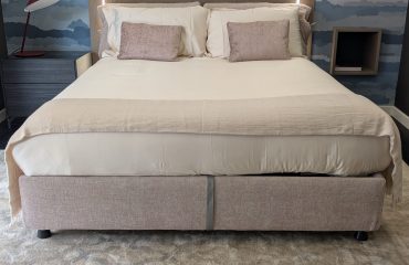 Letto Contenitore Flou Modello Nathalie